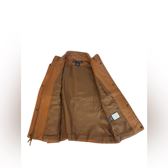 Ralph Laurent brown leather vest - Picture 5 of 10